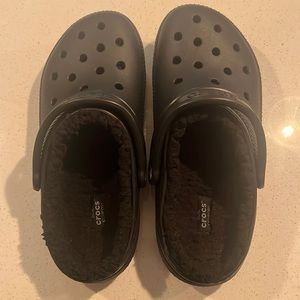 Fuzz- Lined crocs